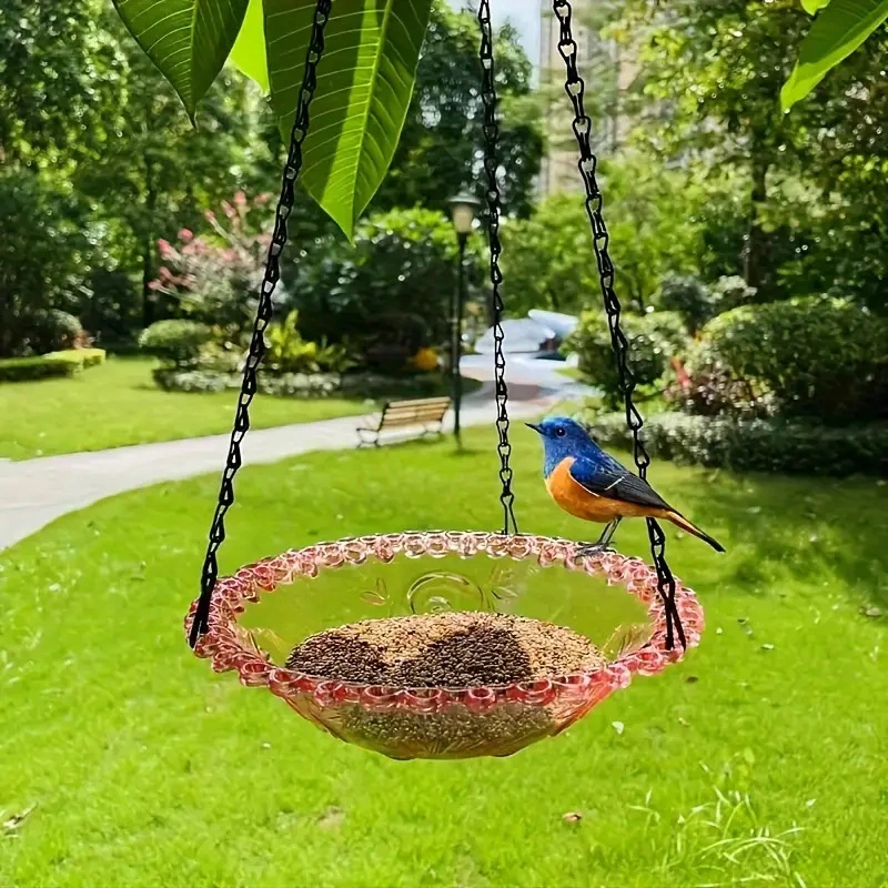 Garden Automatic Chain-Hung Bird Feeder