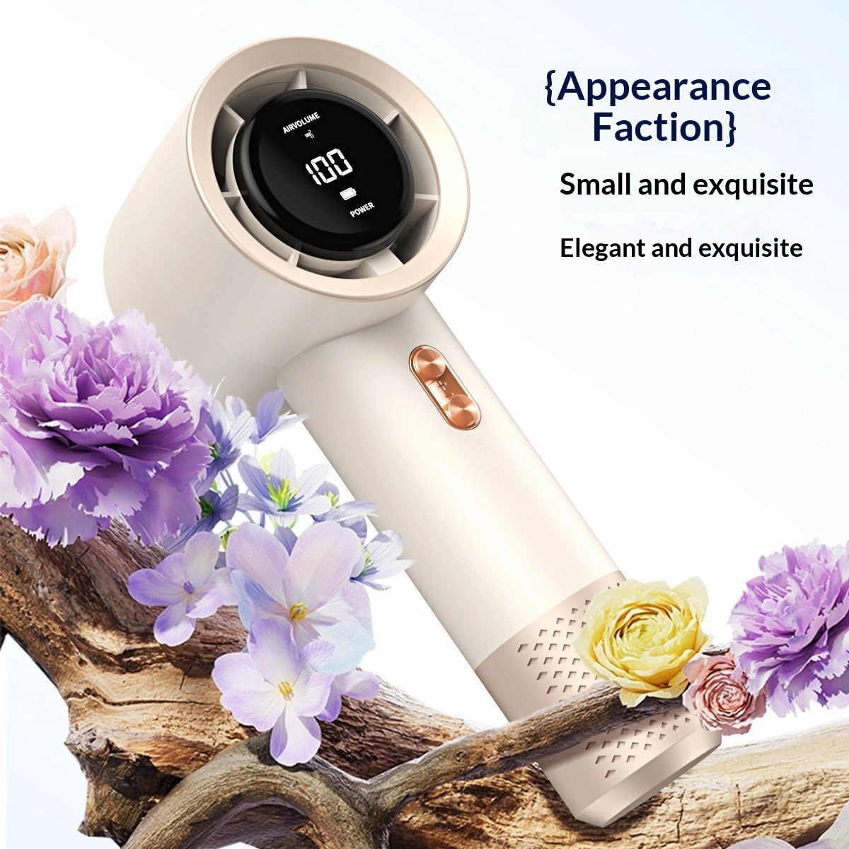 High-speed Handheld Bladeless Turbo Fan T13 Portable Mini Bladeless Powerful Little Fan