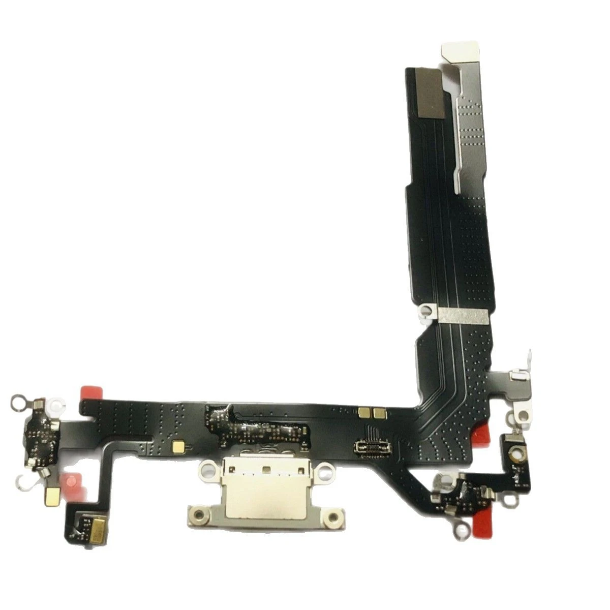 Tail-mounted Charging Port Assembly, Brand New, With USB Charging And Microphone Flex Cable