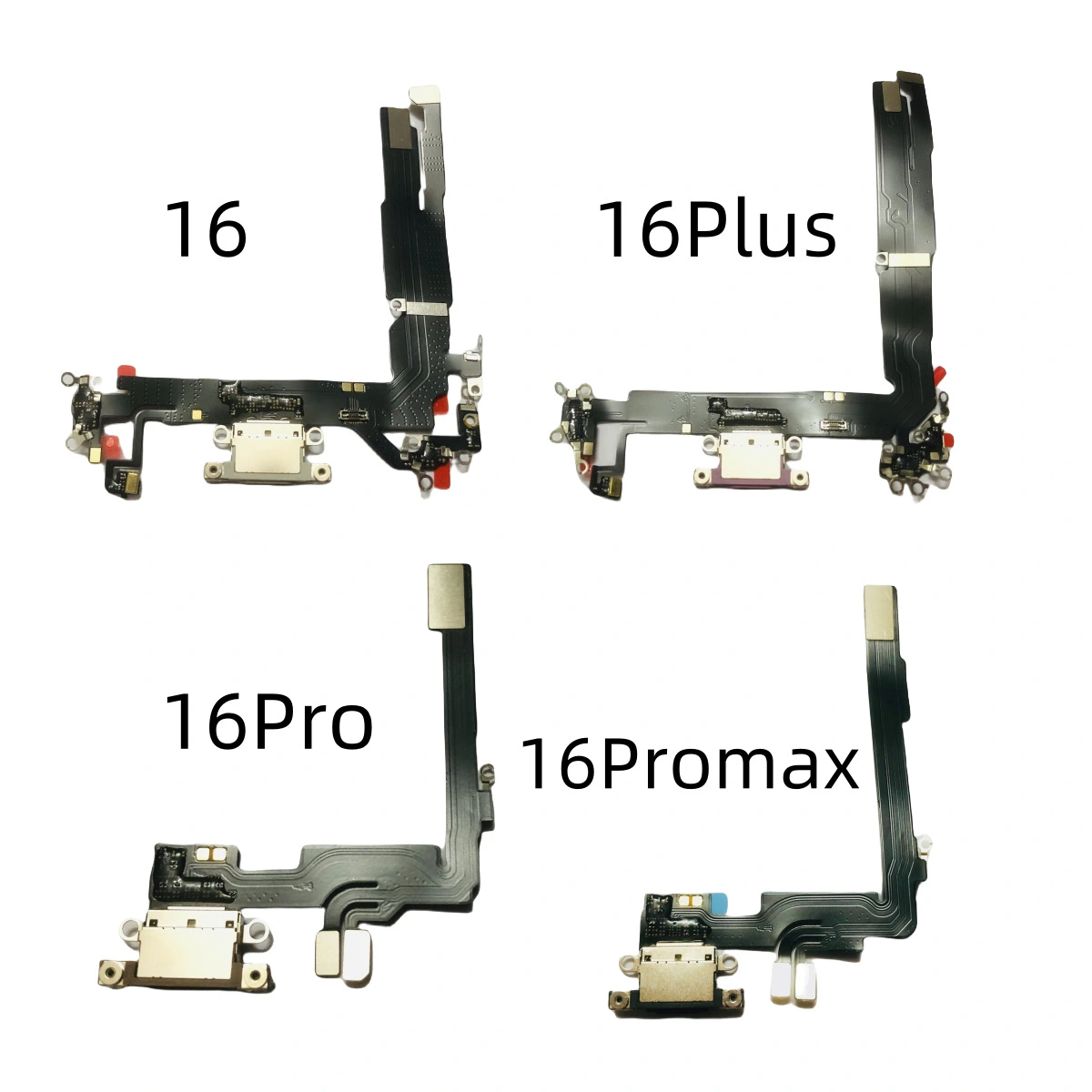 Tail-mounted Charging Port Assembly, Brand New, With USB Charging And Microphone Flex Cable