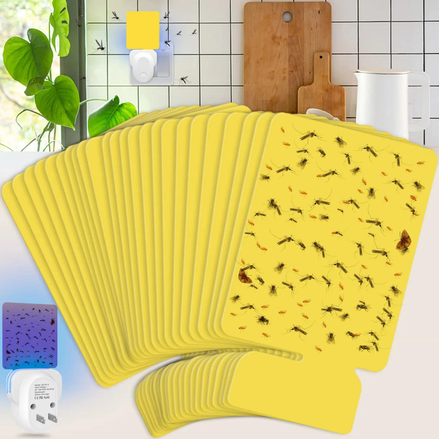 Replacement Sticky Boards For Flying Insect Traps