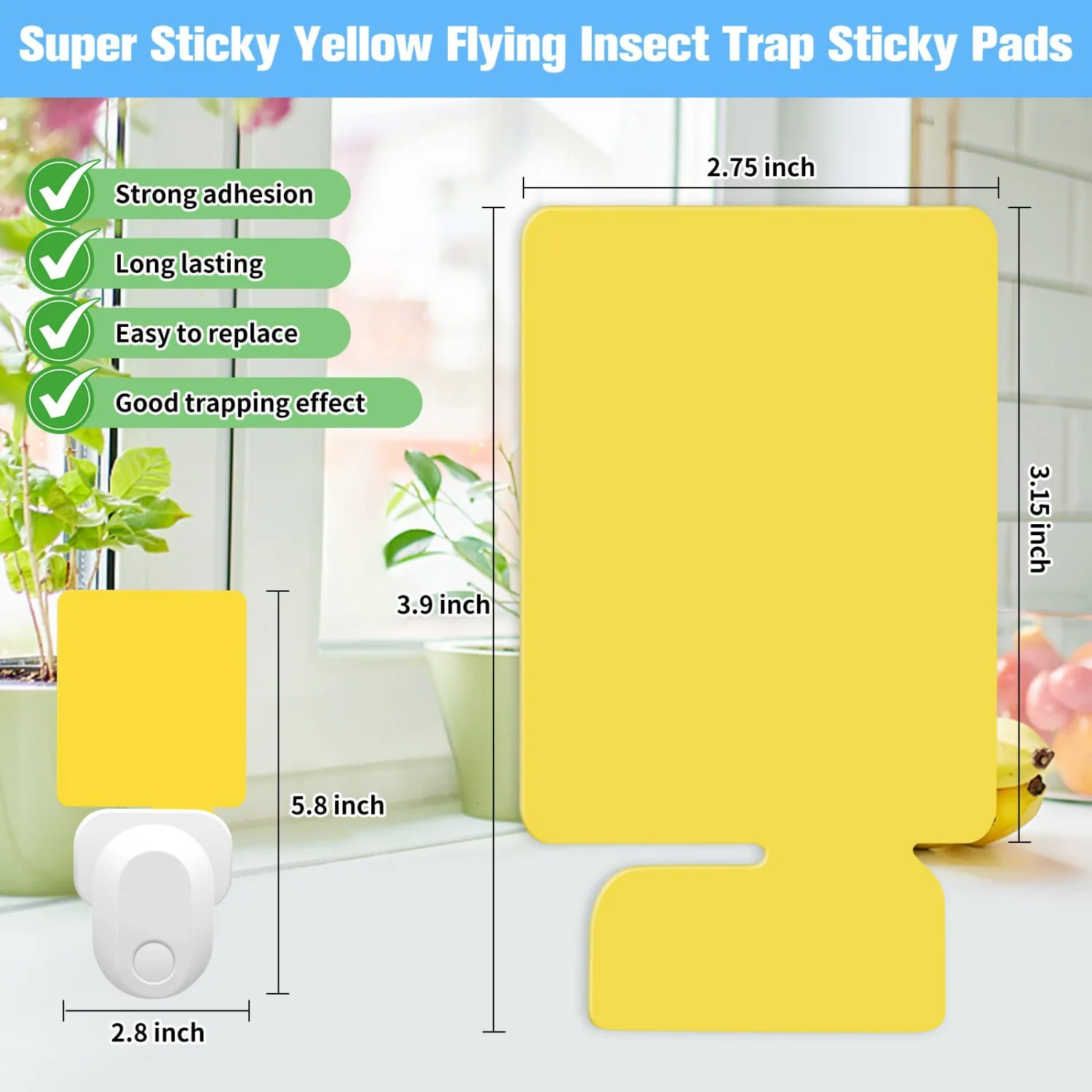 Replacement Sticky Boards For Flying Insect Traps