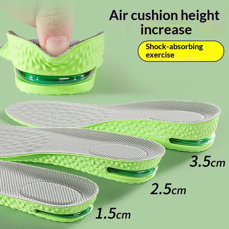 Breathable Sweat-absorbing Thickened Comfortable Fatigue-reducing Athletic Height-increasing Insoles
