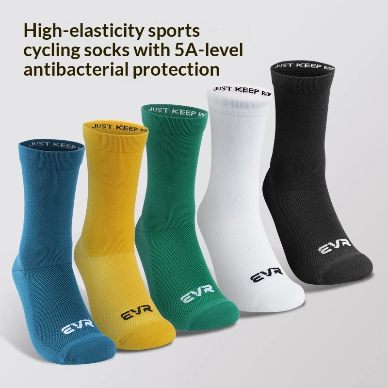 Outdoor High-Elastic Reflective EVR New Cycling Socks