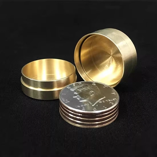 Close-up Street-interactive Coin-transference Magic Prop