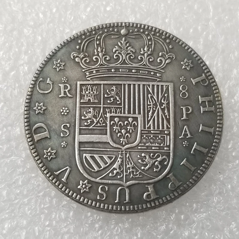 Antique-style Craft Item 1731 Spanish Silver Dollar