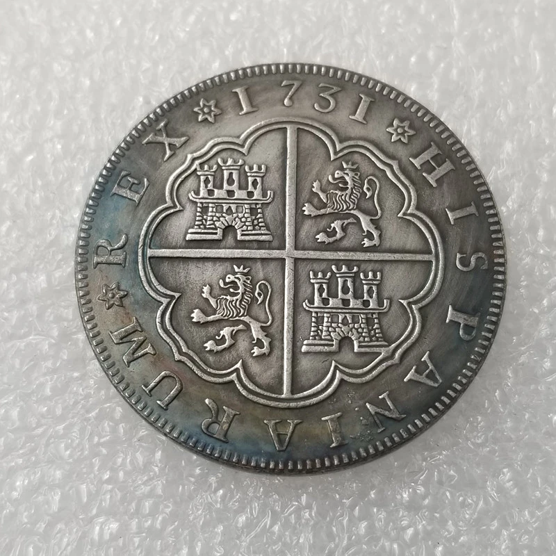 Antique-style Craft Item 1731 Spanish Silver Dollar