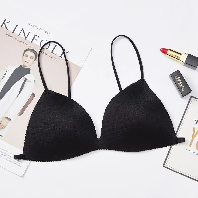 Push-up Uplift And Wrap-around Wireless Bra For Women