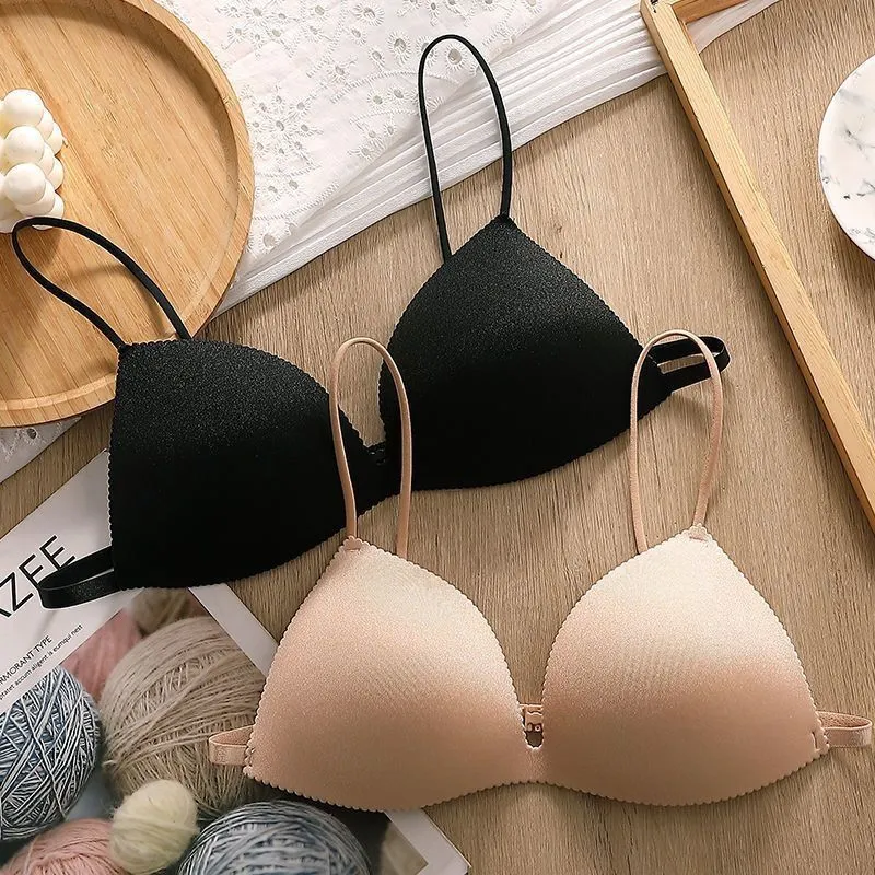 Push-up Uplift And Wrap-around Wireless Bra For Women