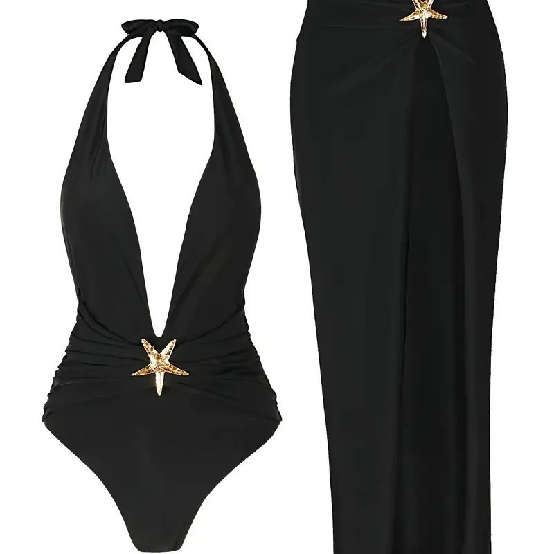 Women's Halter Backless Long Dress Summer