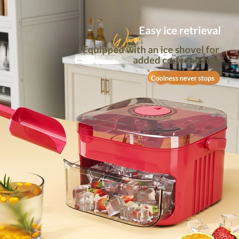 Large-Capacity Portable Pressurized Ice Cube Tray