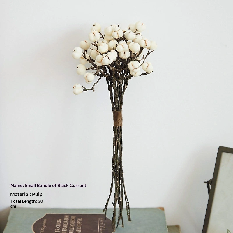 Dried Fruit Floral Arrangement Bouquet With Decorative Artificial Flowers