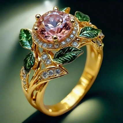 Elegant And Stylish Zircon Womens Ring
