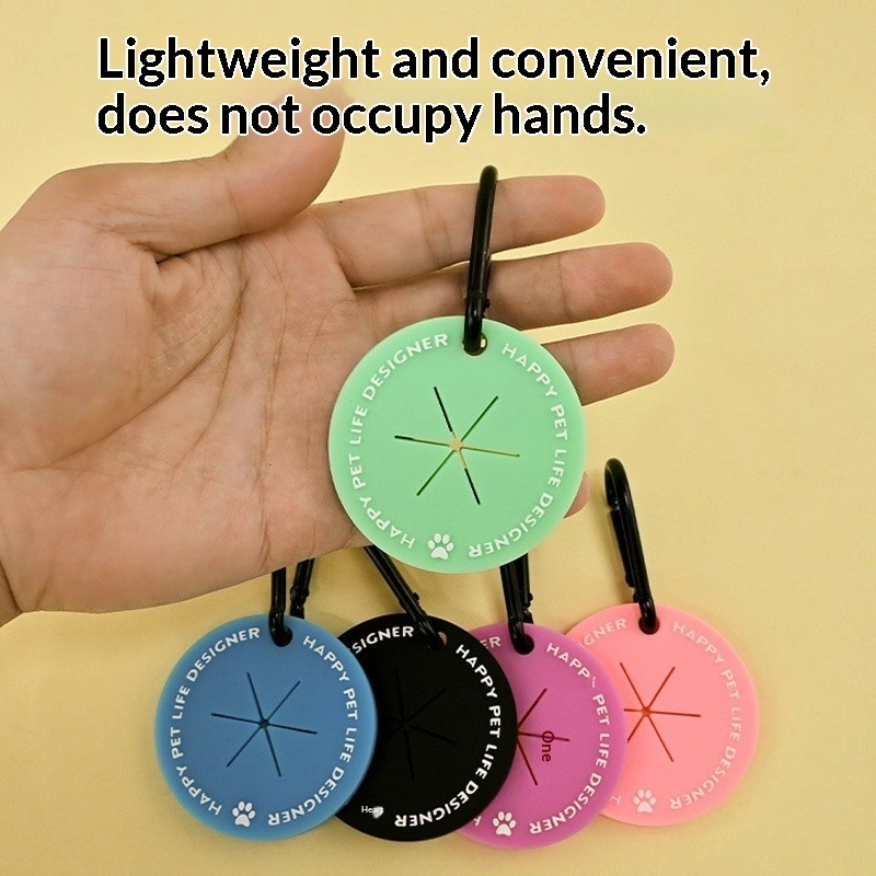 Pet Poop Bag Hands-Free Clip Holder Lazy Dispenser