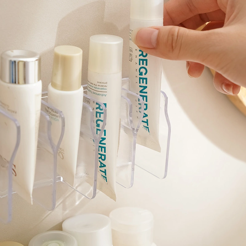 Wall-Mounted Punch-Free Bathroom Soap Dispenser Holder
