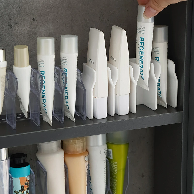 Wall-Mounted Punch-Free Bathroom Soap Dispenser Holder