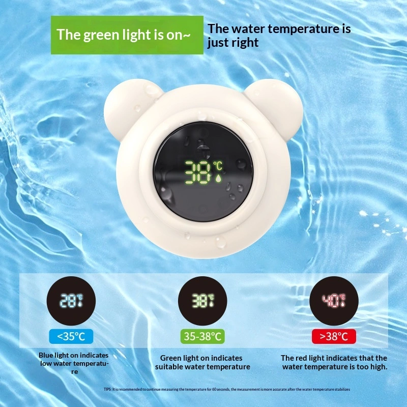 Mother-and-baby Gift Toy Baby Bath Water Temperature Tester With Visual Display