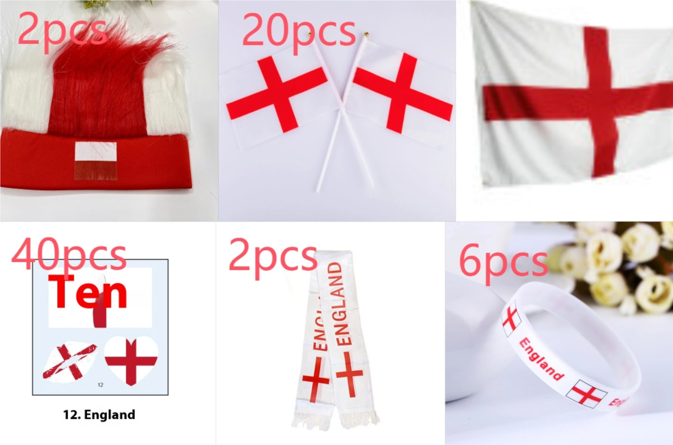 Cross-border European Cup Flag Tattoo Sticker Games Tattoo Sticker Fans Party Gathering