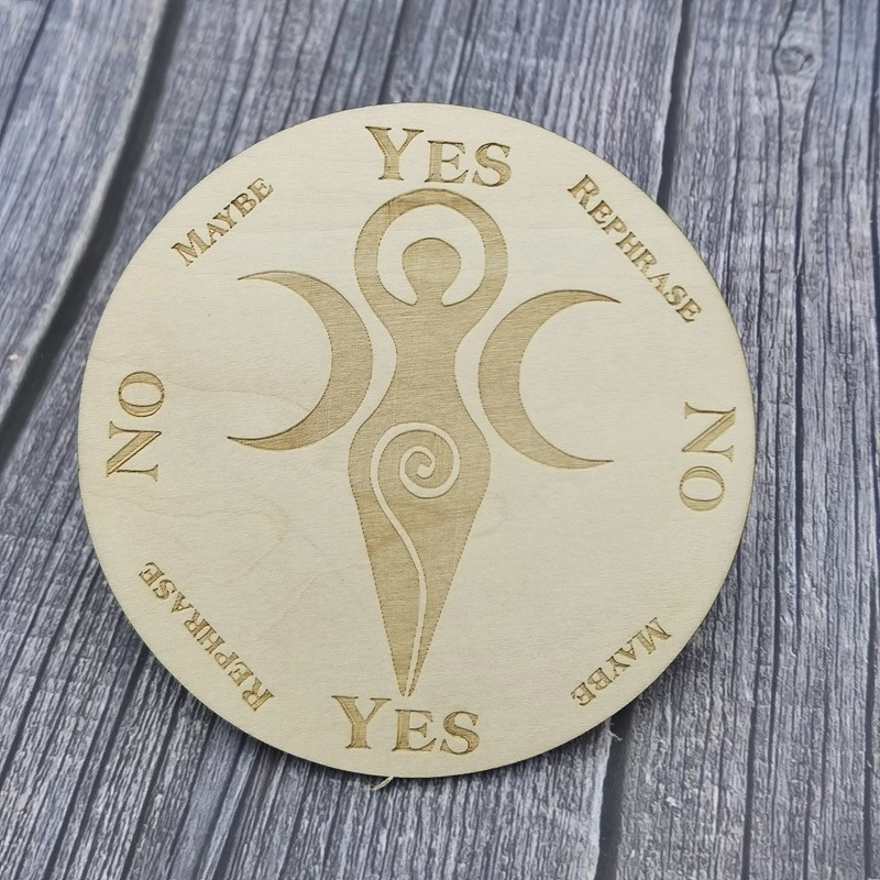 Wooden Coaster Energy Board Crystal Board Crystal Stone
