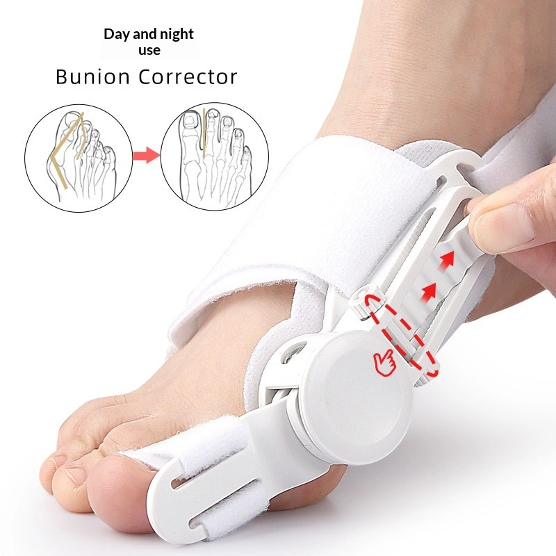Bunion Corrector Overlapping Toe Separator Day And Night Adjustable Buckle Toe Corrector