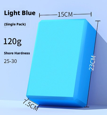 Yoga Brick-120g-Light Blue-PE-1 piece