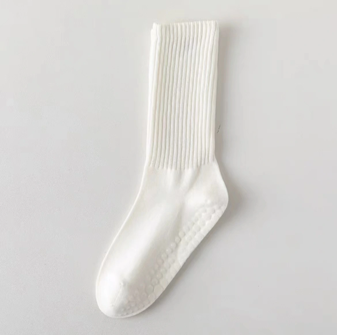 Springautumn Mid-calf Professional Fitness Pilates Non-slip Socks