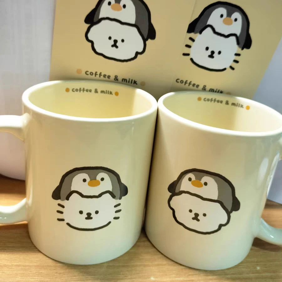 Cute Camouflage Penguin Mug Back-to-School Graduation Season