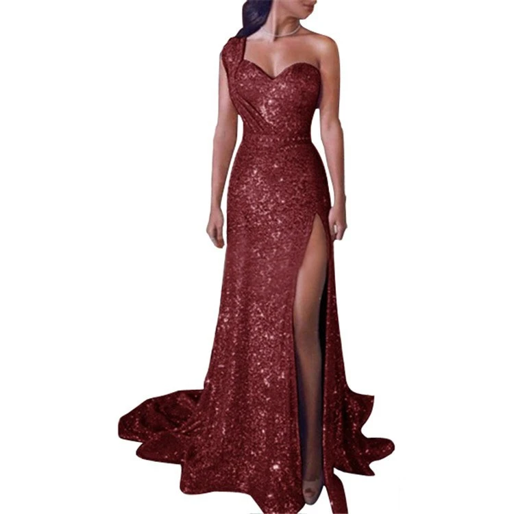 Women's Solid-Color Casual All-Match Halter Dress