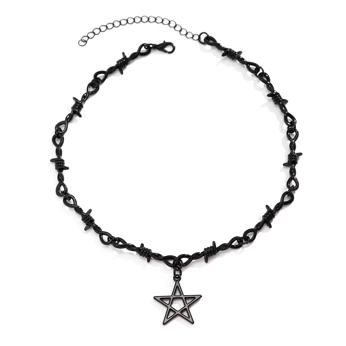 Pentagram Choker Necklace For Women