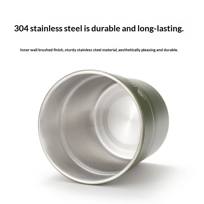 Outdoor 304 Stainless Steel Swallow Cup For Camping