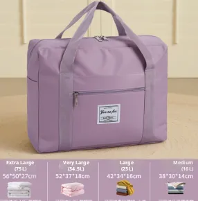 Quilt storage bag-purple large-1 piece
