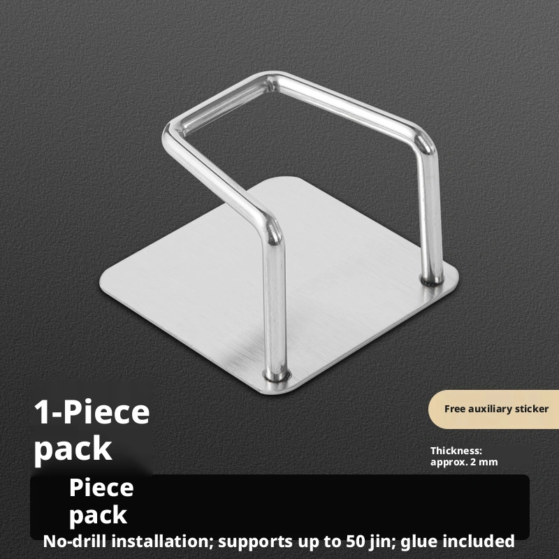 Stainless steel sponge shelf-201 model-steel color-1 pack