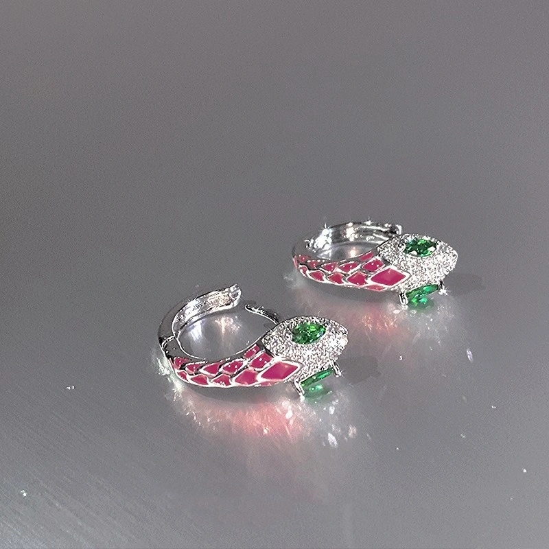 Spirit Snake Ear Clip Female Personalized Earrings