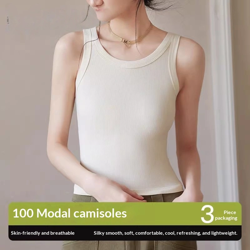 Womens Thin Ice Silk Modal Camisole