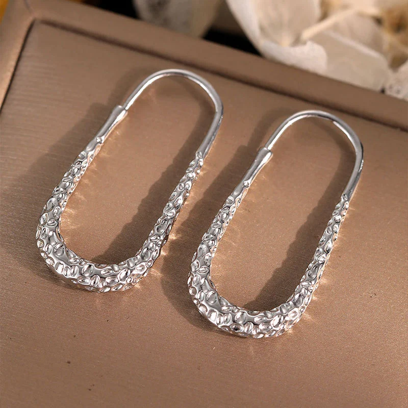 Euro-American Cross-Border Light Luxury High-End Irregular Earrings