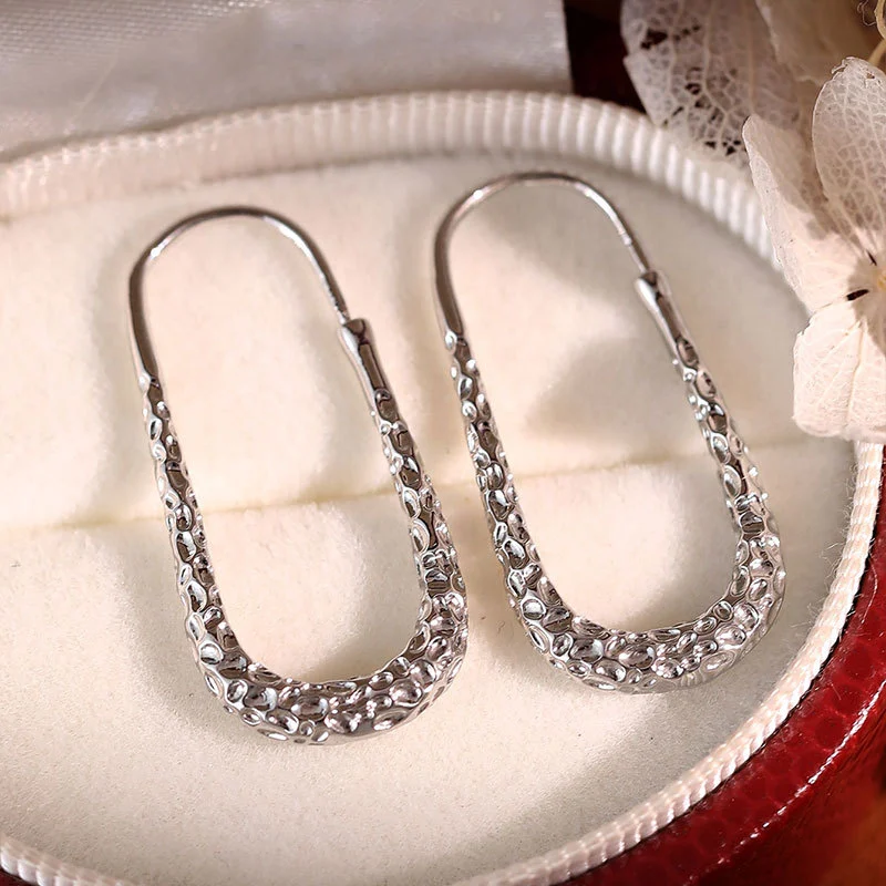 Euro-American Cross-Border Light Luxury High-End Irregular Earrings