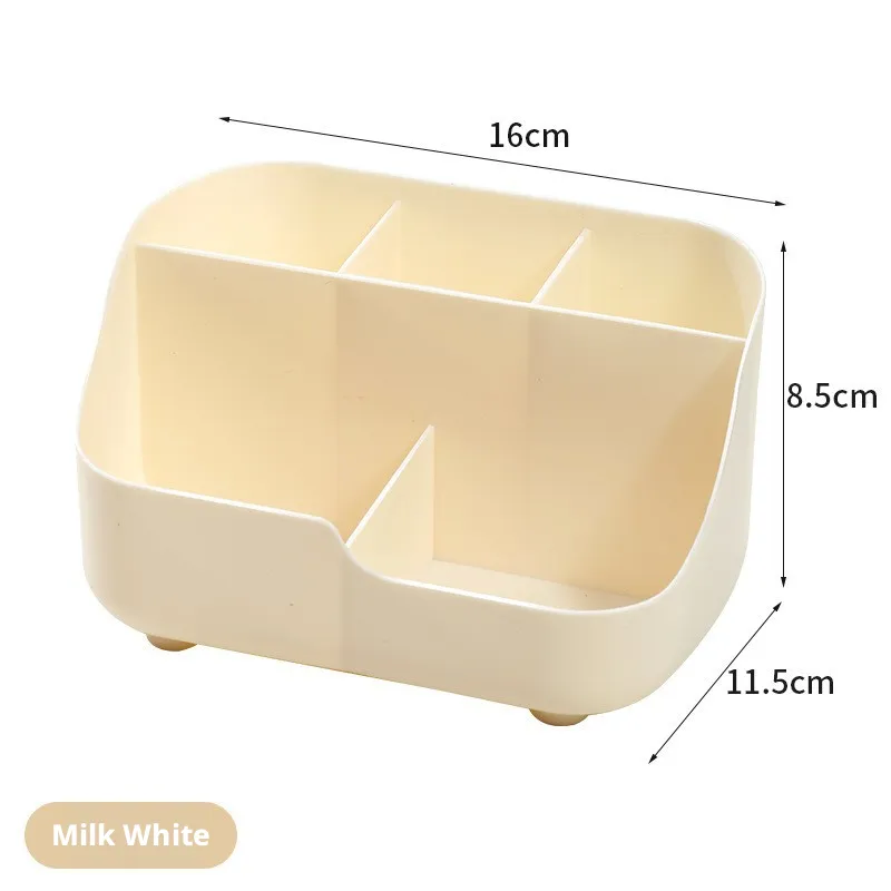 Multi-purpose storage box-milk white-1 piece