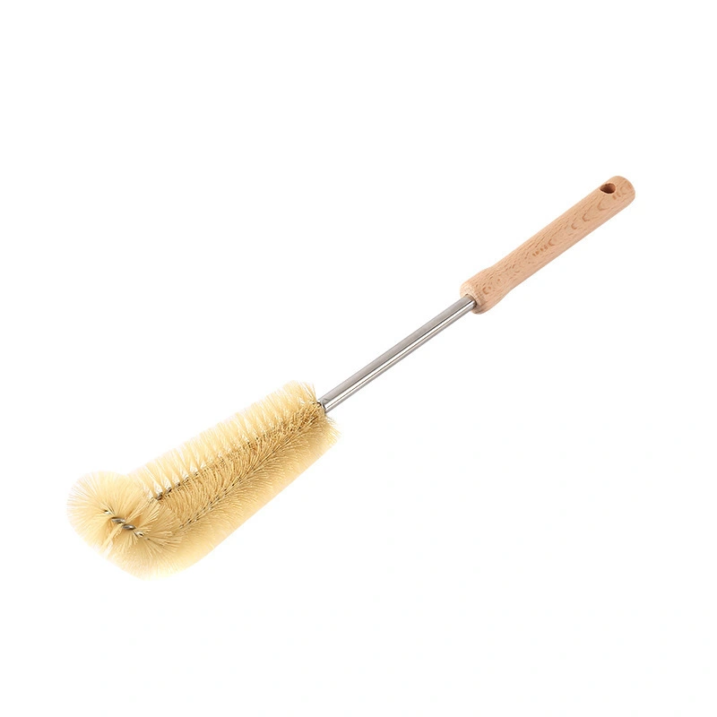 Long Handle Cleaning Milk Bottle Brush Cup Artifact