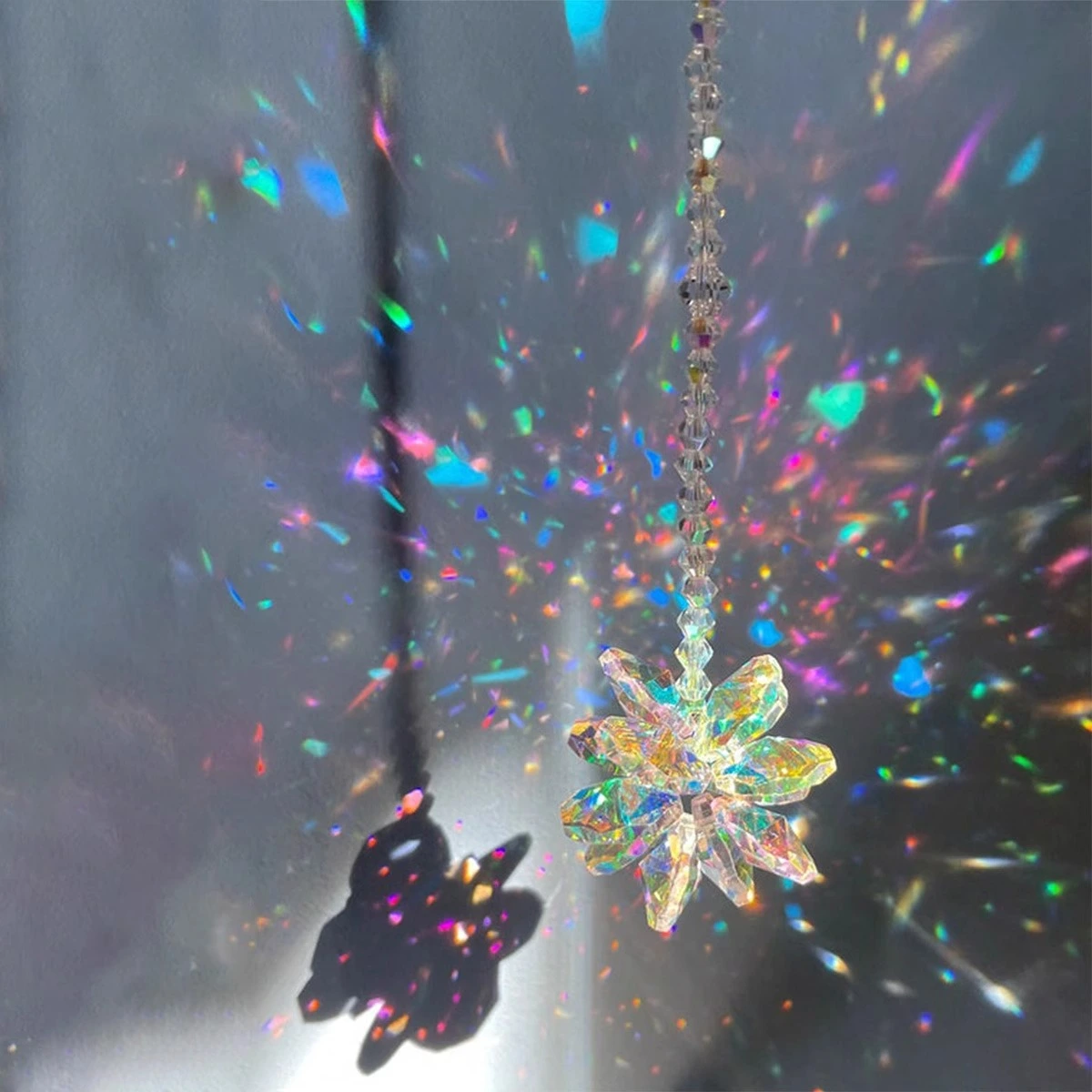 Household Rainbow Suncatcher Hanging Ornament