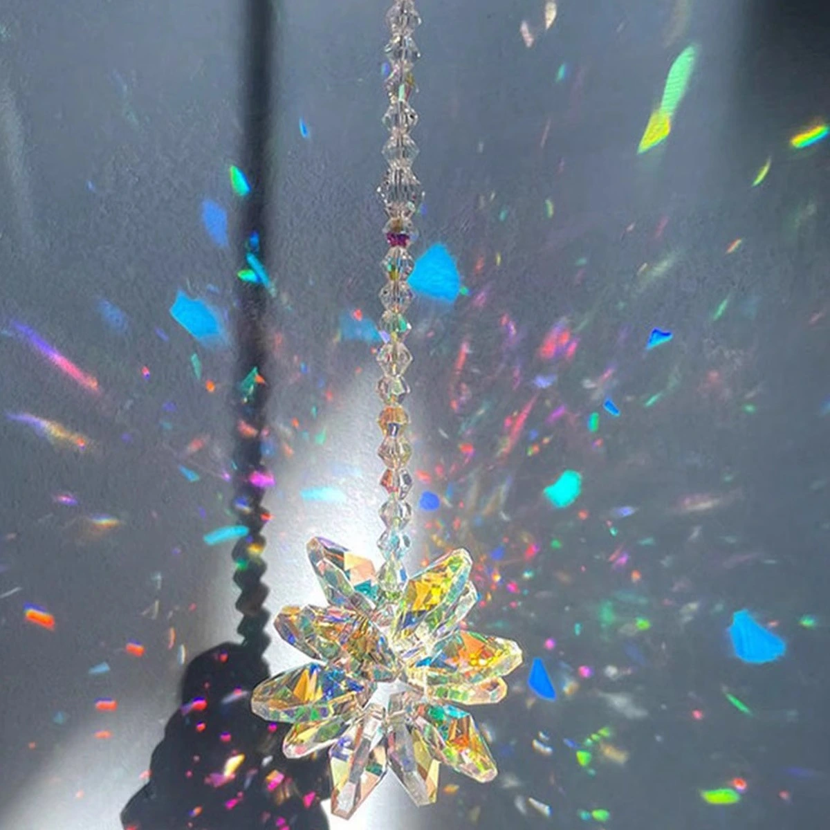 Household Rainbow Suncatcher Hanging Ornament