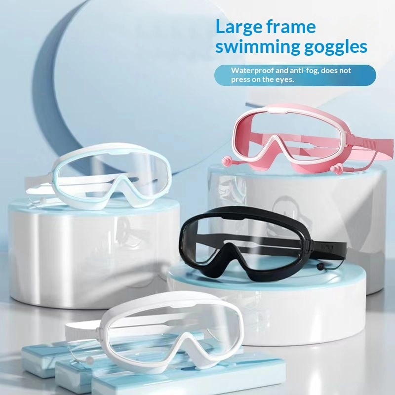 Childrens Waterproof Anti-fog High-definition Swimming Goggles