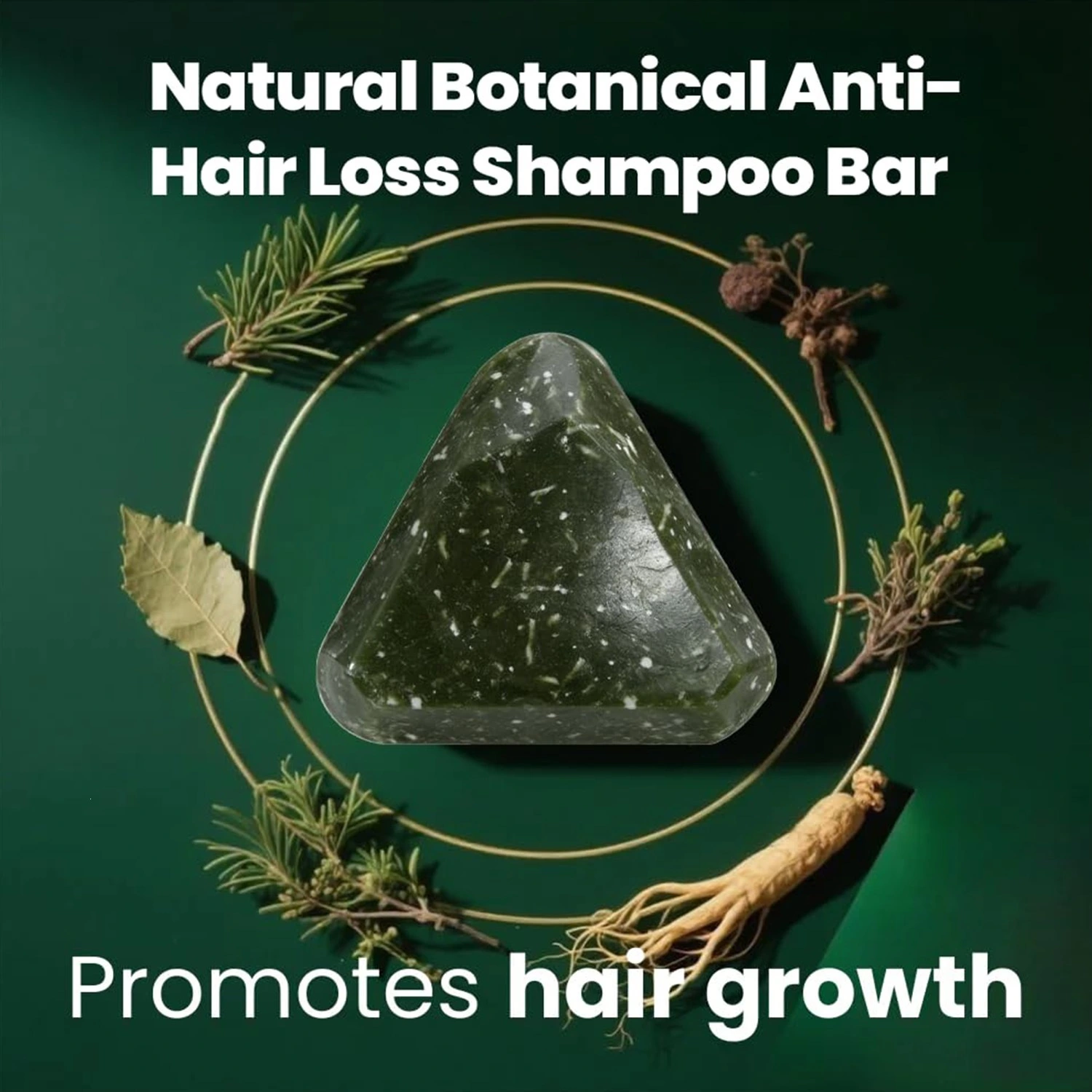Usman Grass And Juniper Leaf Shampoo Bar