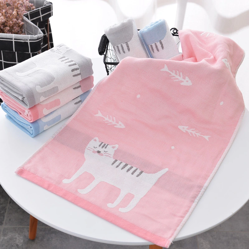 Thickened Cotton Towel Highly Absorbent For Face Washing