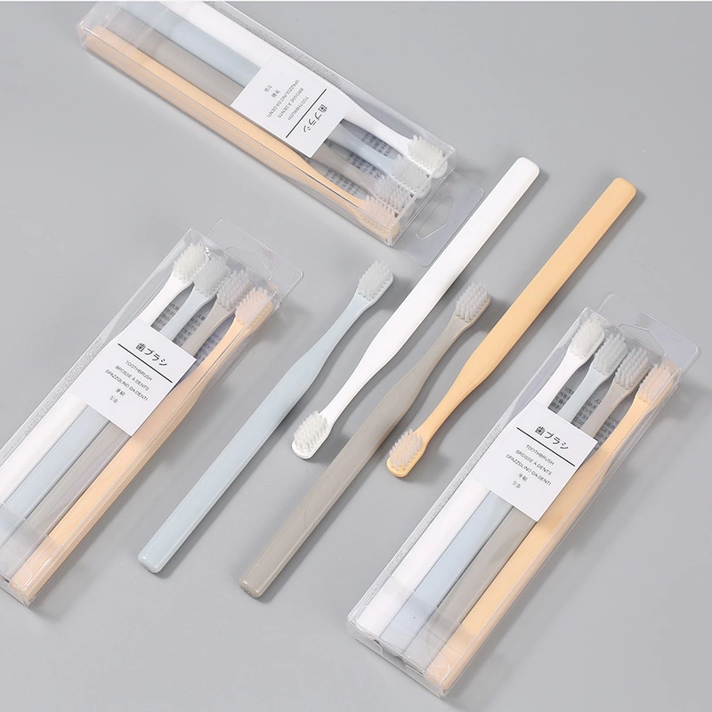 Macarons 4 Pack Soft-bristle Toothbrush