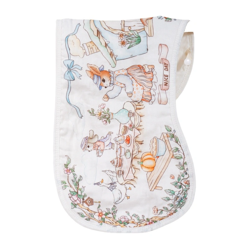 Class A Baby Bibs Bamboo-cotton Gauze Neck Wrap
