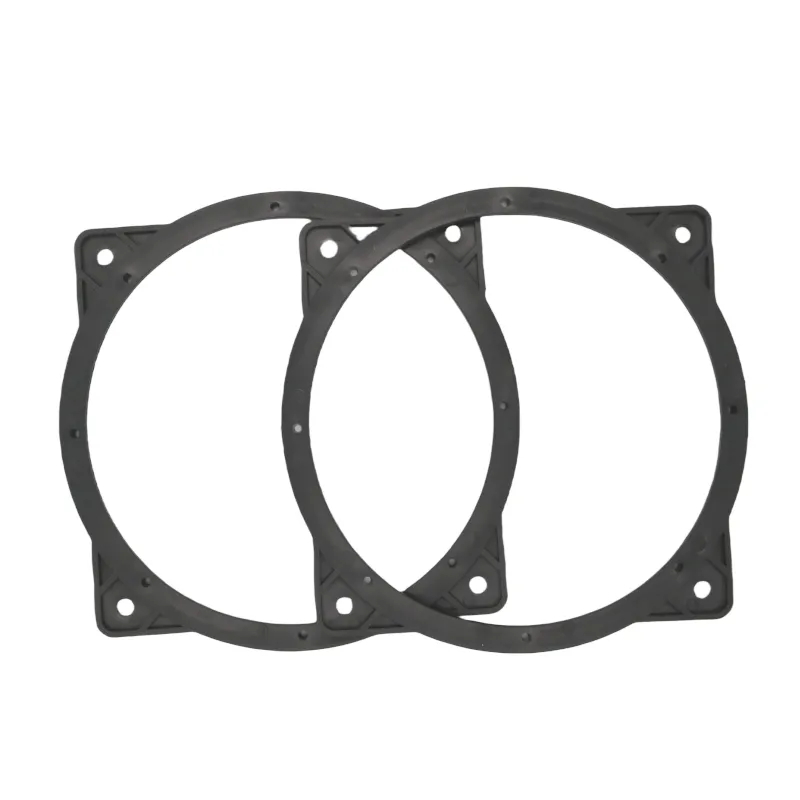 2PCS 6.5 Inch Front Door Speaker Adapter Spacer Rings Compatible With 2006-2020 Hyundai Genesis Sonata Elantra Tucson Azera Santa Fe KIA Forte Sedona NIRO