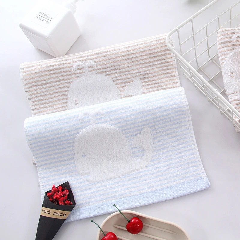 Soft Absorbent Pure Cotton Cartoon Face Towels