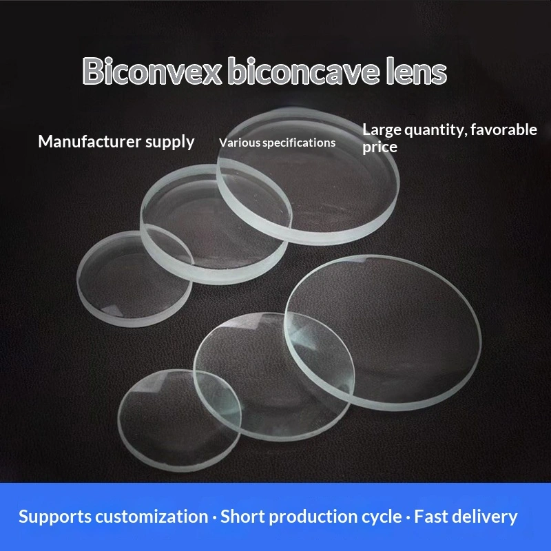 Biconvex And Biconcave Optical Glass Lenses