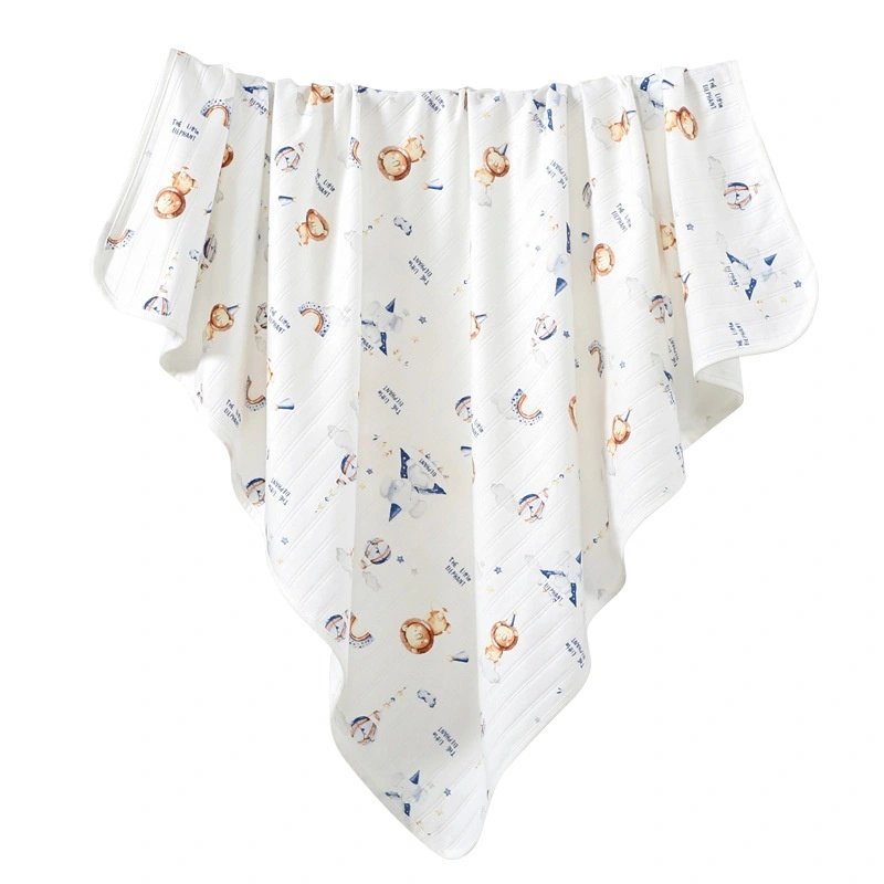 Newborn Cotton Swaddle Blanket For Baby Nursery Room