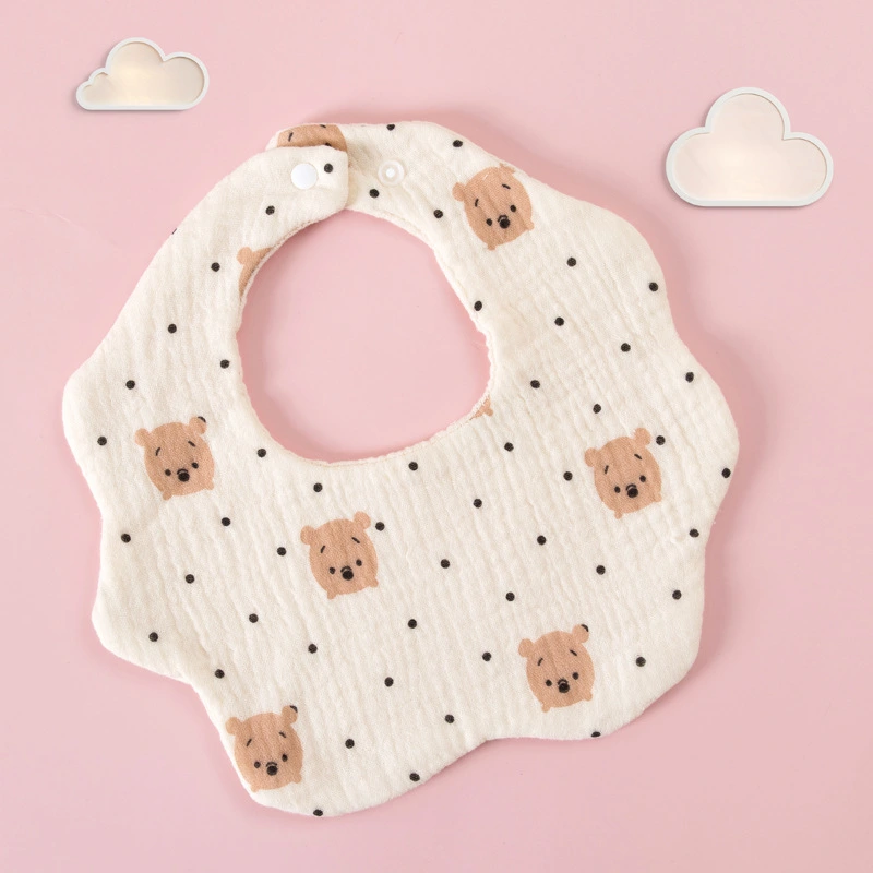 Baby Bib Class A Pure Cotton Cartoon